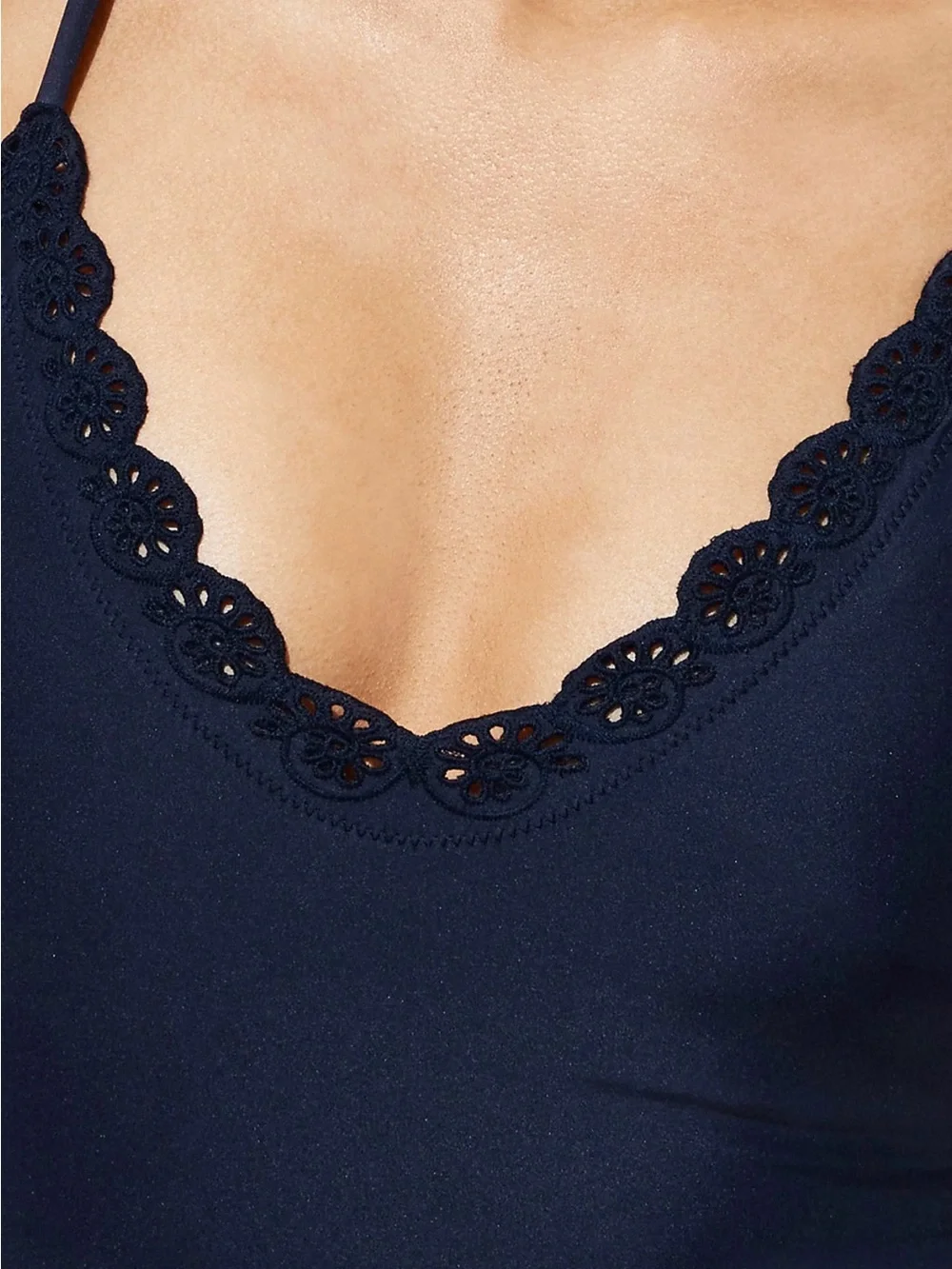 J. Crew Lana eyelet one-piece in Classic Sculpt™
